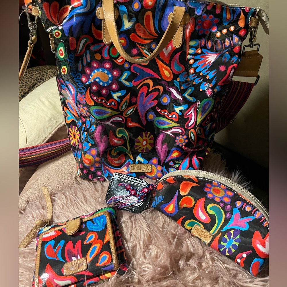 Consuela set Sophie sling, wallet and makeup bag